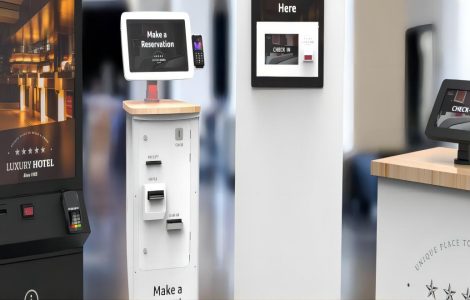 Card dispensers for Hotel Self-Check-in Kiosk